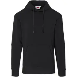 Mens Vital Hooded Sweater Black Front